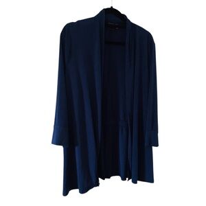 Rafaella 2X navy blue cardigan